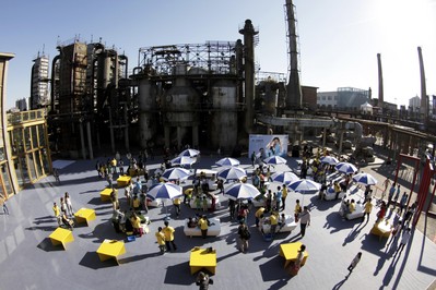 樂高教育舉辦的“一磚一瓦建北京”活動(dòng)現(xiàn)場