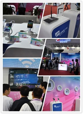 圖2：“移動(dòng)終端新技術(shù)與供應(yīng)鏈展”聯(lián)芯展臺(tái)重點(diǎn)展示最新四核智能手機(jī)和平板芯片平臺(tái)以及TD-LTE芯片。